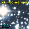 Cl* NGC  869      W      45