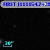 FIRST J111154.7+295040