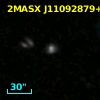 2MASX J11092879+2843093