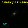 2MASX J11114386+2753141