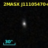2MASX J11105470+2813174