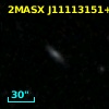 2MASX J11113151+2838341