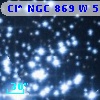 Cl* NGC  869      W      58