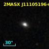2MASX J11105196+2842087