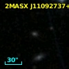 2MASX J11092737+2816032