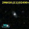 2MASX J11102490+2842297