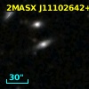 2MASX J11102642+2841157