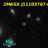 2MASX J11103767+2841528
