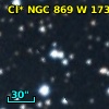 Cl* NGC  869      W     173