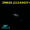 2MASX J11143437+2855121