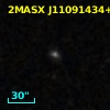 2MASX J11091434+2929432