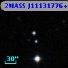 2MASS J11131776+2916567