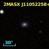 2MASX J11052258+2650005