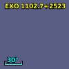 EXO 1102.7+2523