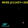 NVSS J111427+263301