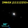 2MASX J11112253+2615292