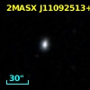 2MASX J11092513+2520182