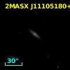 2MASX J11105180+2552048
