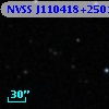 NVSS J110418+250145
