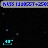NVSS J110557+250548