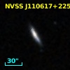 2MASX J11061740+2253210