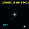 2MASX J11041442+2245283