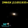 2MASX J11051935+2206015