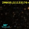 2MASS J11133176+2209061