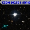 CCDM J02501+5640AB