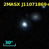 2MASX J11071869+2256308