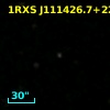 1RXS J111426.7+225757