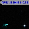 NVSS J110431+233123
