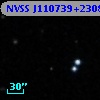 NVSS J110739+230805