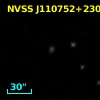 NVSS J110752+230642