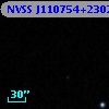 NVSS J110754+230206