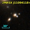 2MASX J11094118+2144256