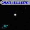 2MASS J11111376+2053537