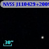 NVSS J110429+200801