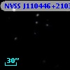 NVSS J110446+210317