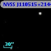 NVSS J110515+214412