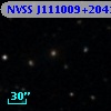 NVSS J111009+204155