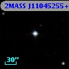 2MASS J11045255+1721329