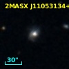 2MASX J11053134+1850042