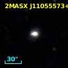 2MASX J11055573+1720479