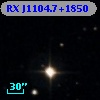 RX J1104.7+1850