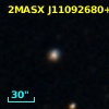 2MASX J11092680+1741263