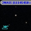 2MASS J11145450+1823575