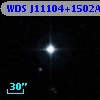 WDS J11104+1502