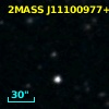 2MASS J11100977+1358060