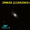2MASX J11042943+1153380
